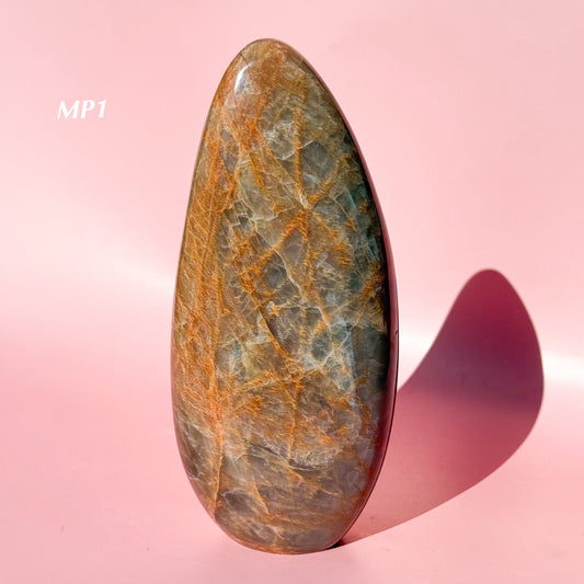 Peach Moonstone Freeform