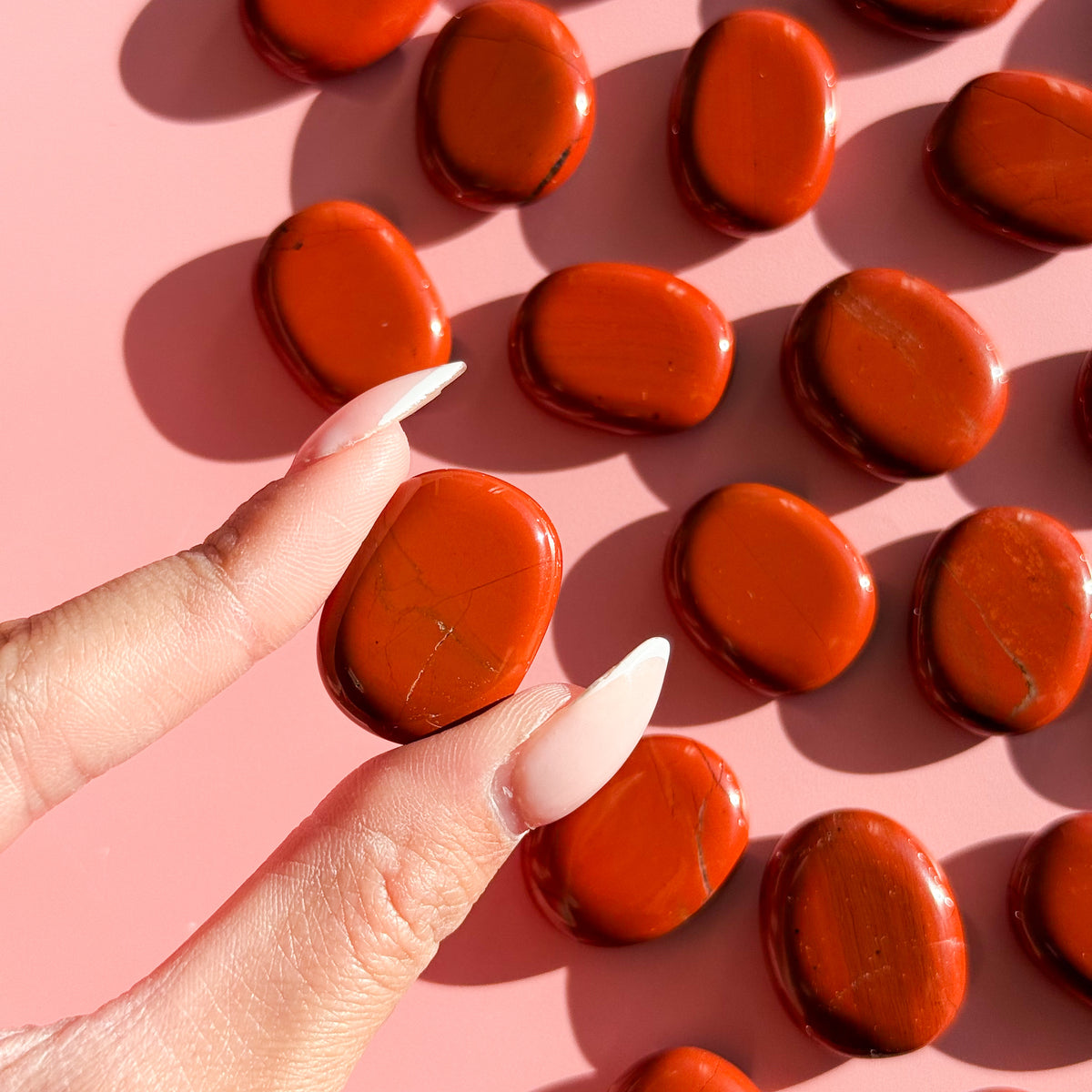 Red Jasper Mini Flat Tumble