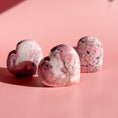 Load image into Gallery viewer, Peruvian Rhodonite Standing Heart
