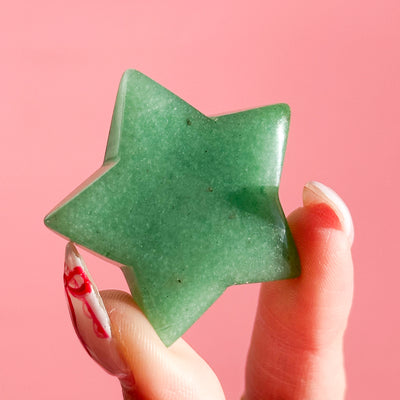 Green Aventurine Star