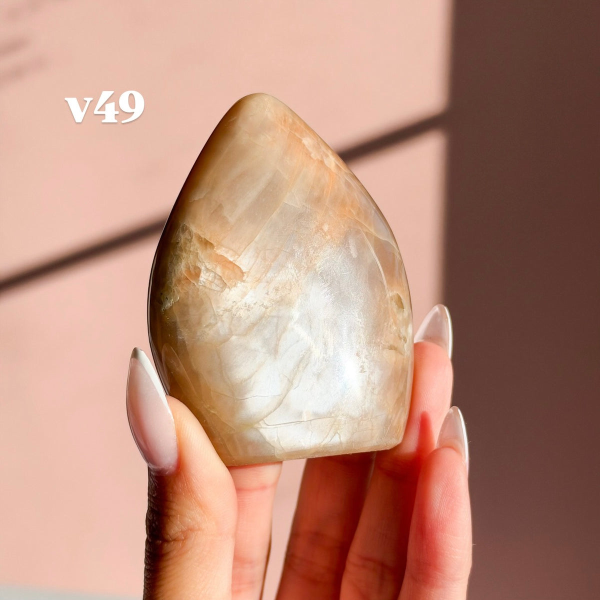 Peach Moonstone Freeform
