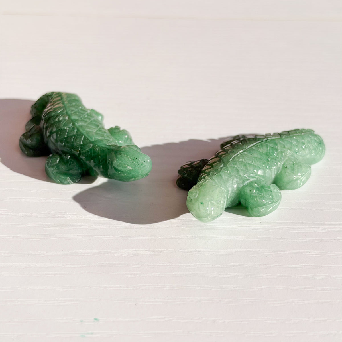 Green Aventurine Lizard