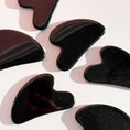 Load image into Gallery viewer, Black Obsidian Gua Sha
