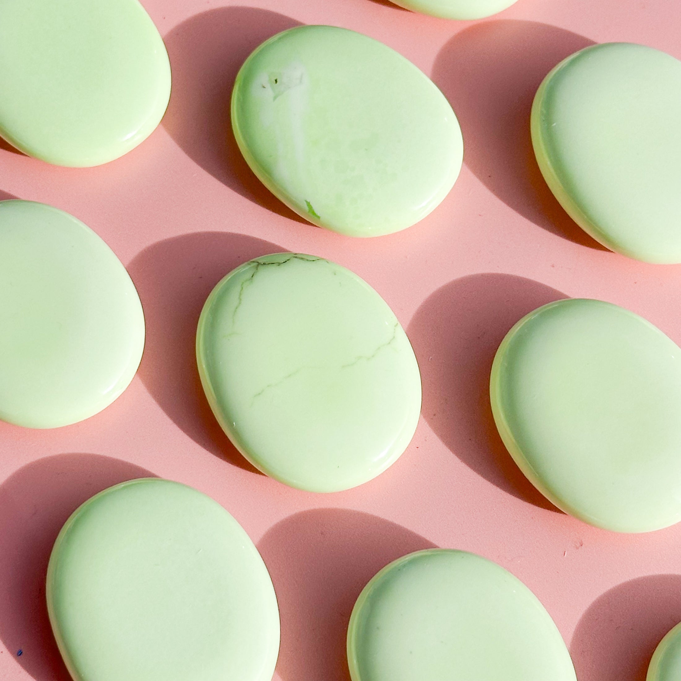 Lemon Chrysoprase Small Palmstone