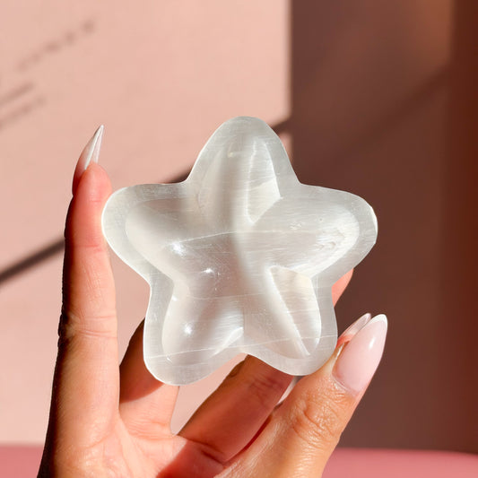 Satin Spar Mini Star Bowl