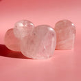Load image into Gallery viewer, Rose Quartz Standing Heart
