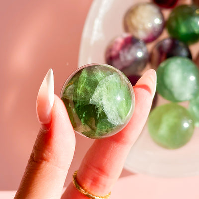 Fluorite Medium Sphere