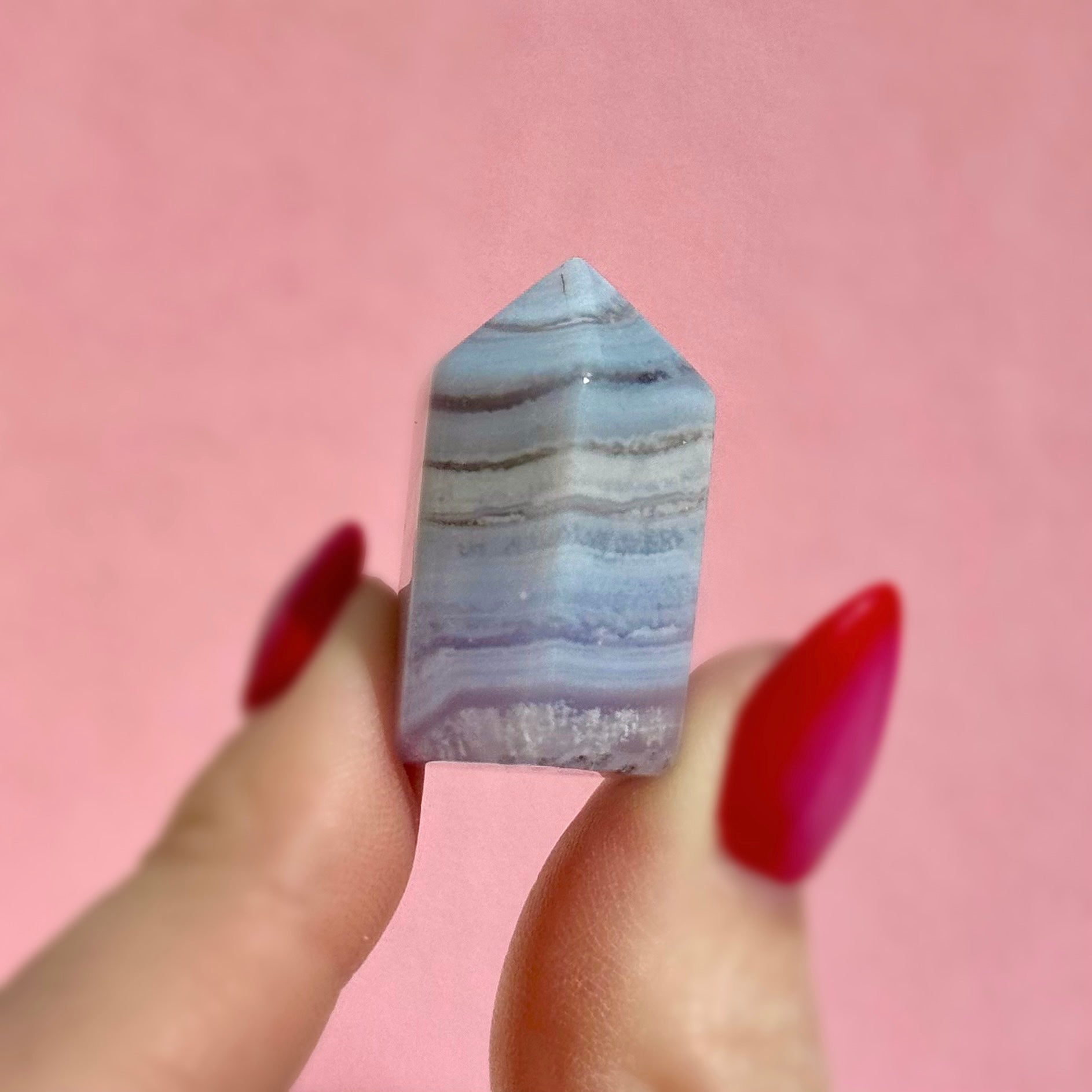 Blue Lace Agate Mini Tower
