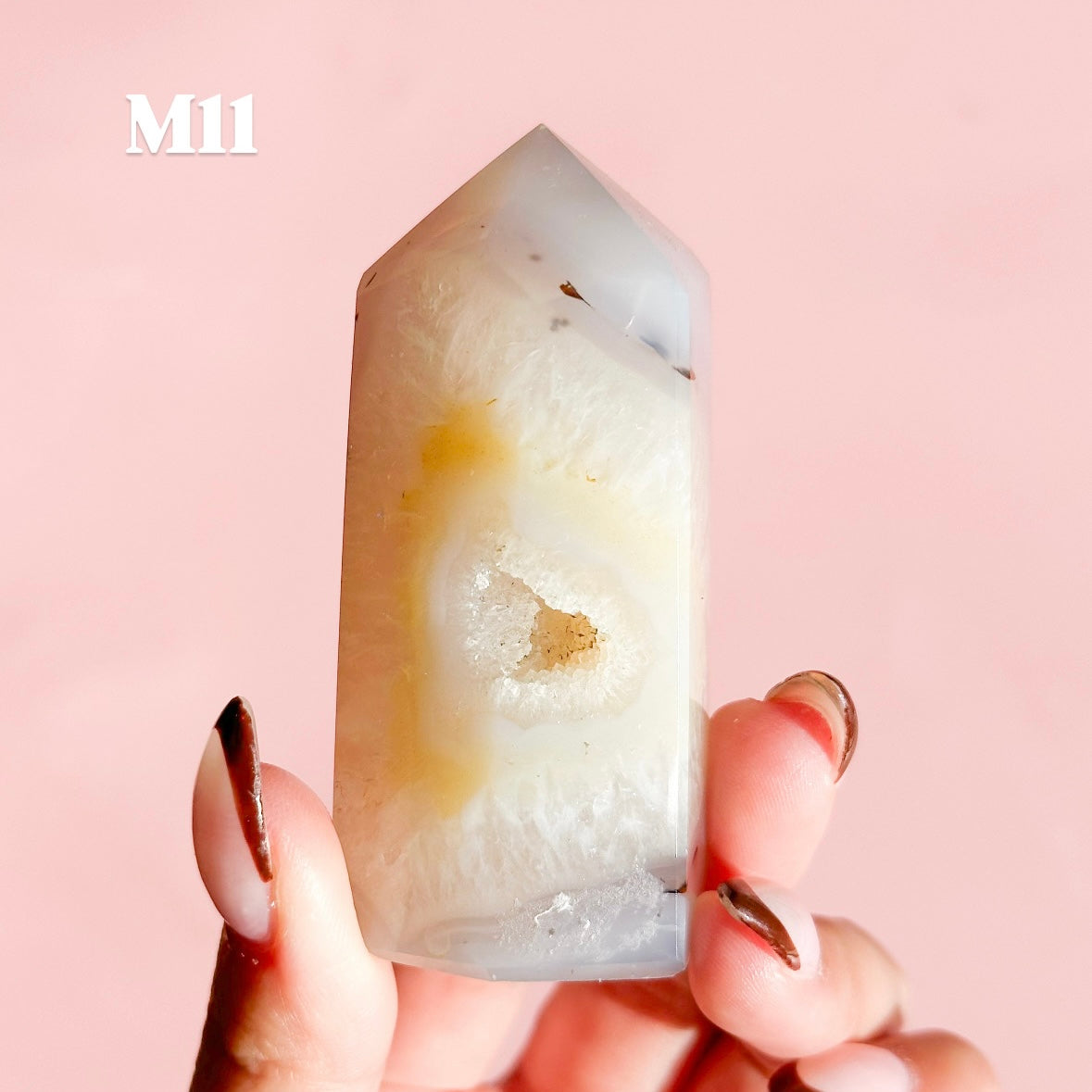 Agate Geode Mini Tower