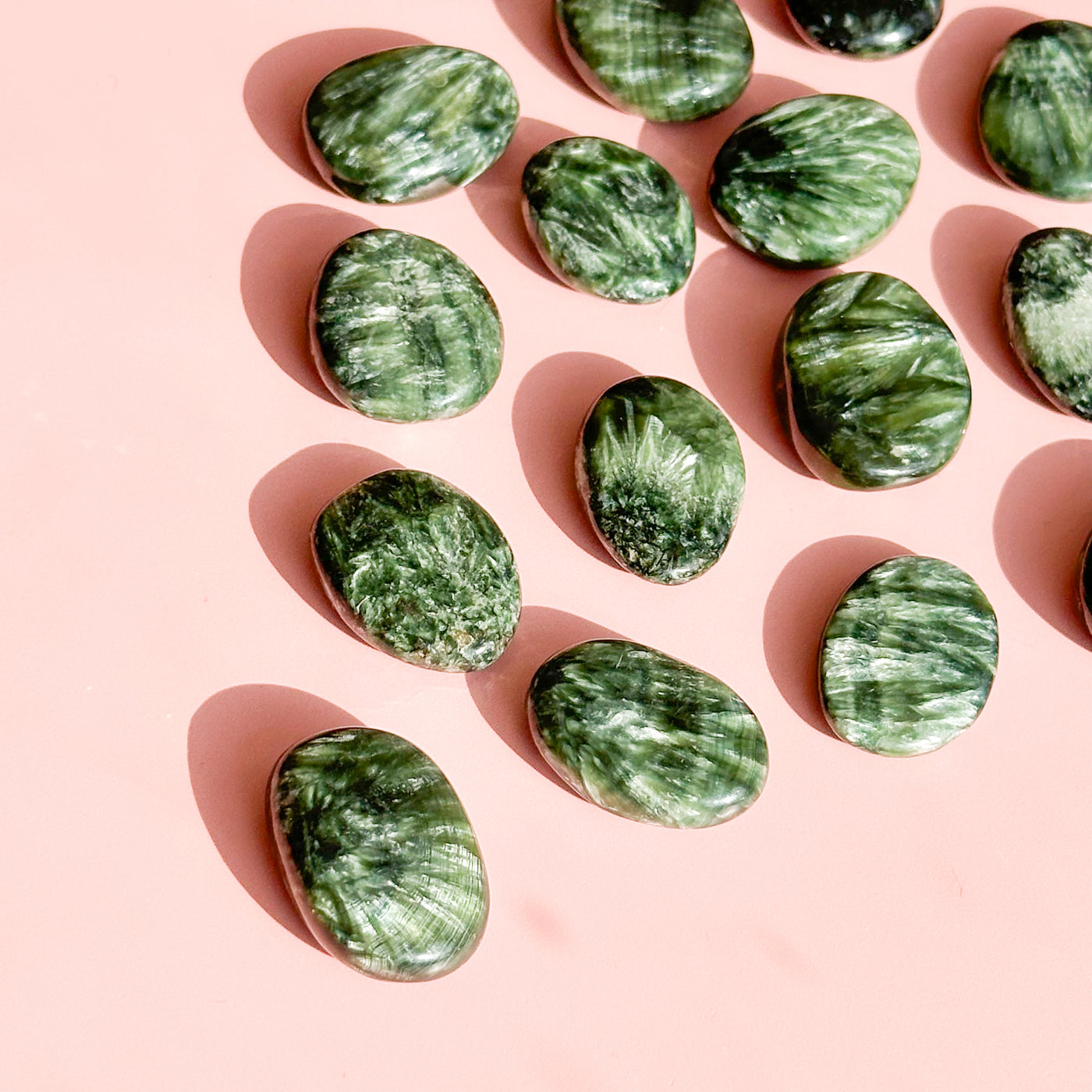Seraphinite Mini Flat Tumble