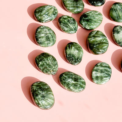 Seraphinite Mini Flat Tumble