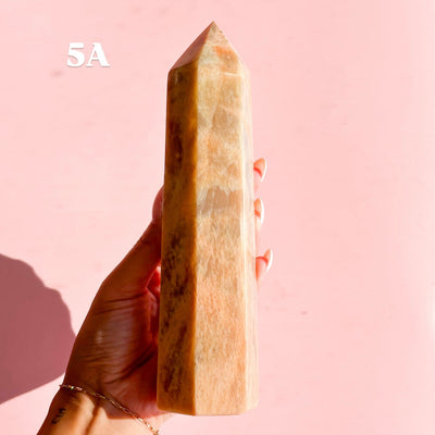 Peach Moonstone Tower (low flash)