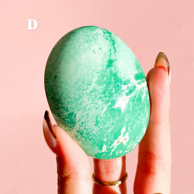 High Quality Lucin Variscite Palmstone