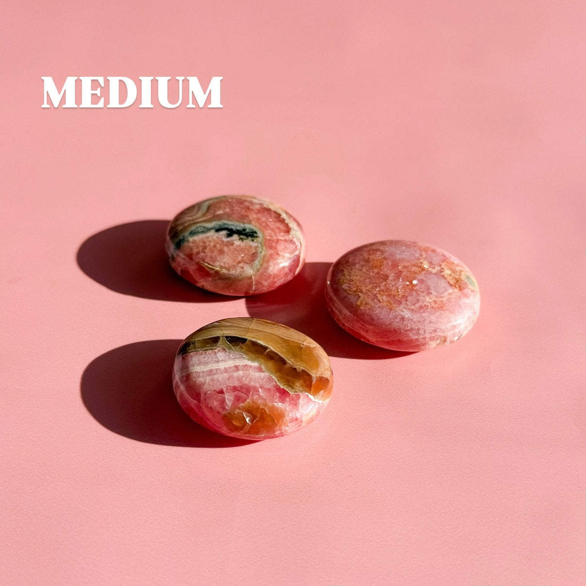 Rhodochrosite Flat Tumble