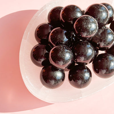 Black Tourmaline Sphere