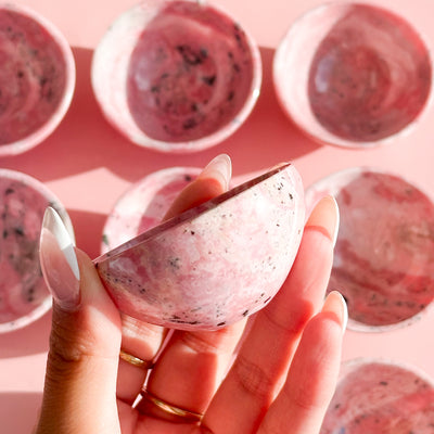 Rhodonite from Peru Mini Bowl