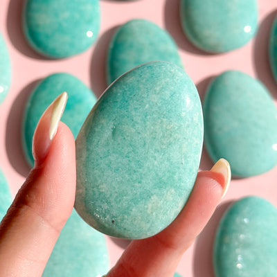 Amazonite Worry Stone