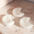 Load image into Gallery viewer, Satin Spar Selenite Small Moon Bowl
