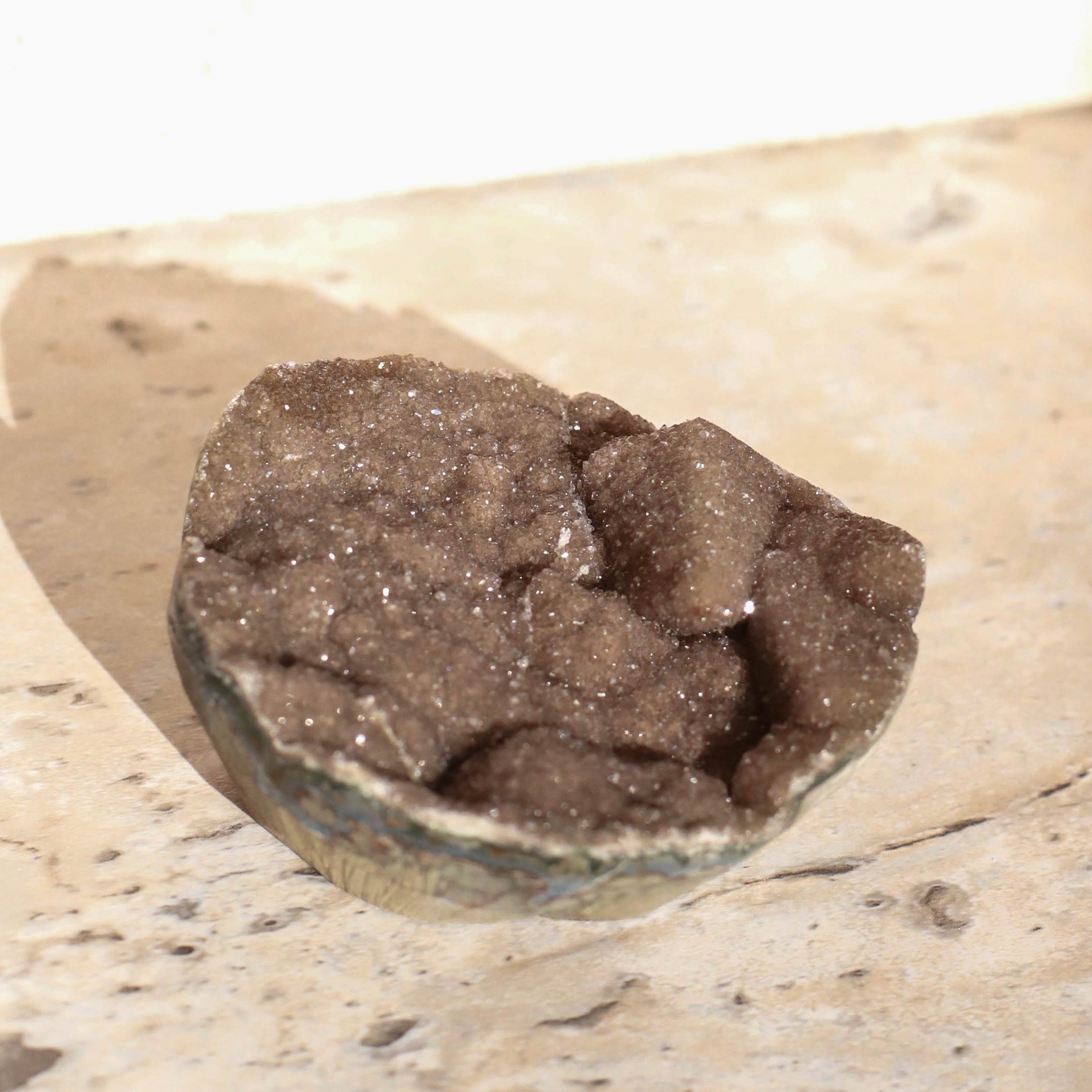 Druzy Amethyst Cupcake
