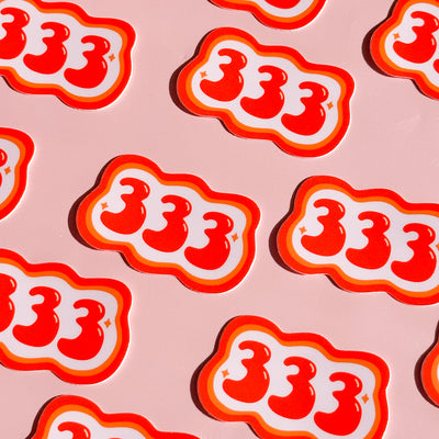 333 Sticker