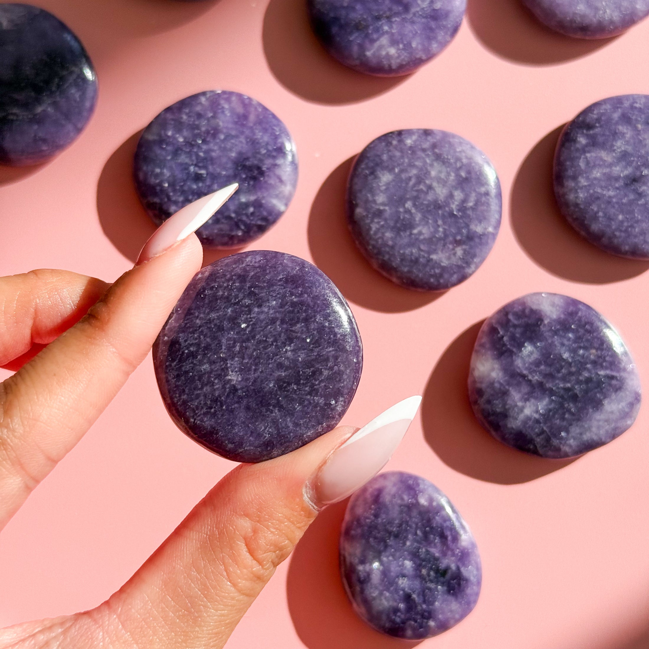 Lepidolite Small Flat Stone