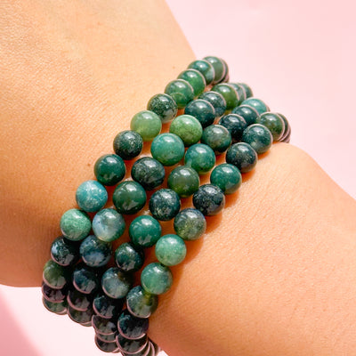 Moss Agate Bracelet