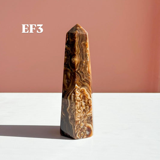 Chocolate Calcite Tower