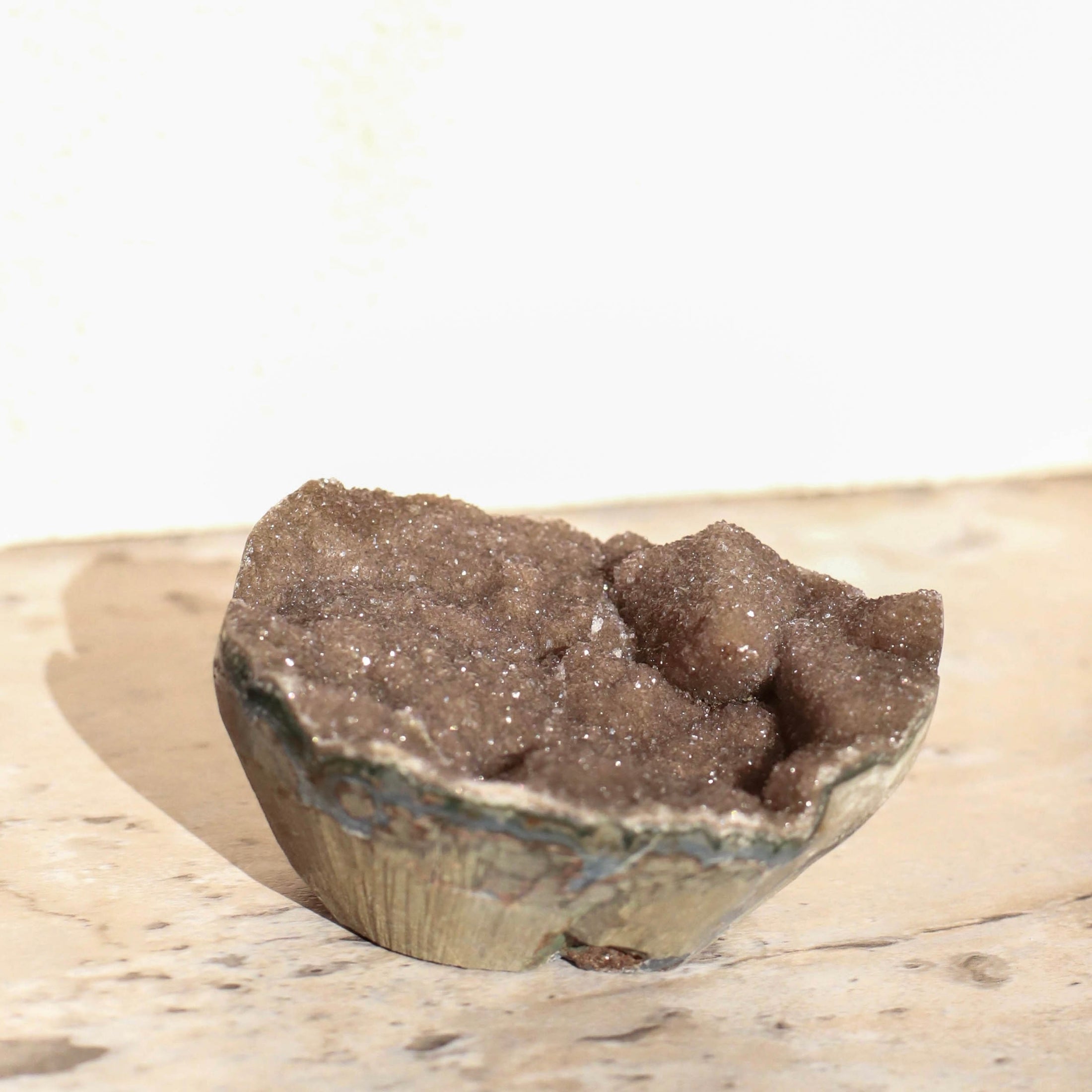 Druzy Amethyst Cupcake