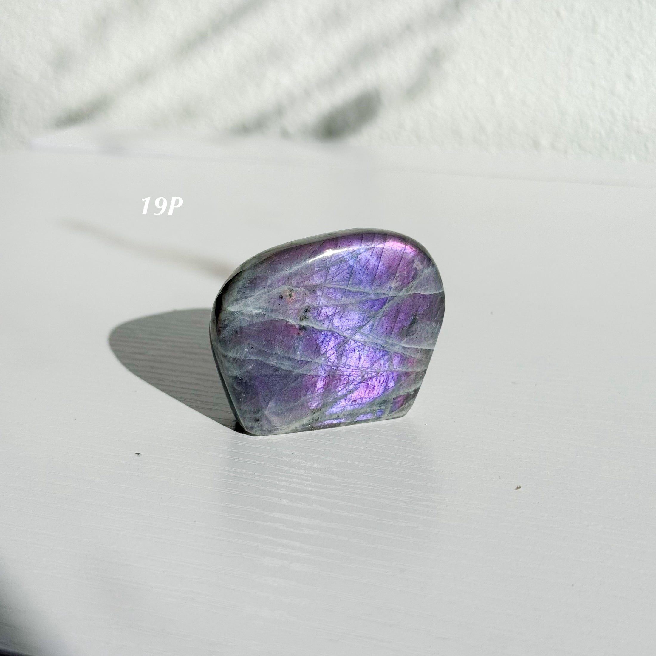 Labradorite Freeform - Purple Flash