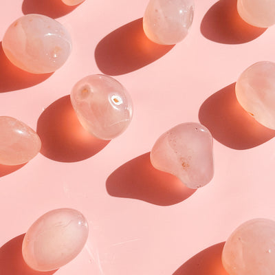 Pink Agate Tumble
