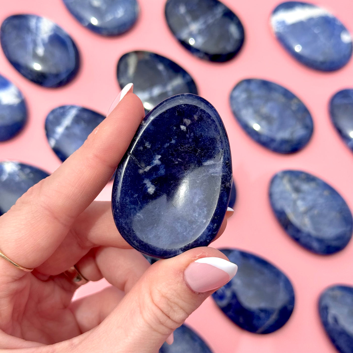 Sodalite Worry Stone