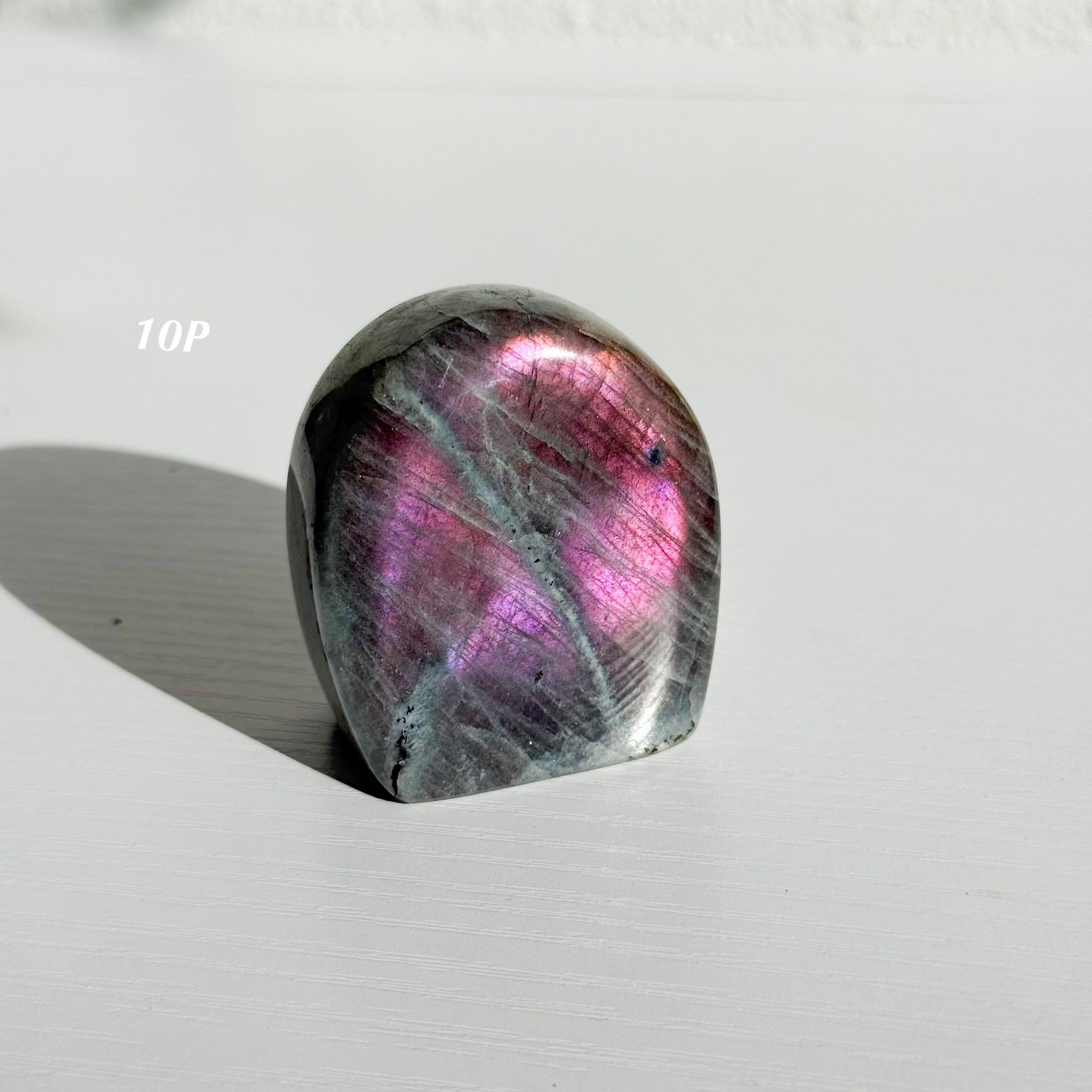 Labradorite Freeform - Purple Flash