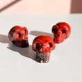 Cargar la imagen en la vista de la galería, Red Jasper Skull
