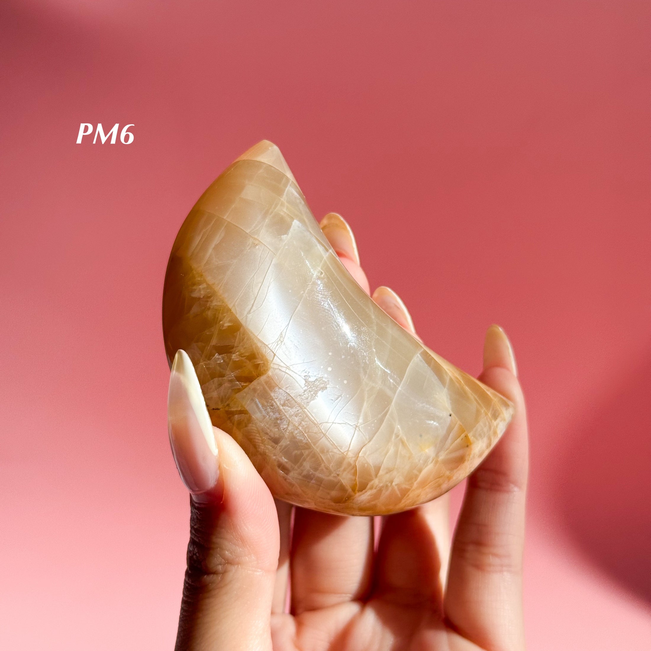 Peach Moonstone Moon