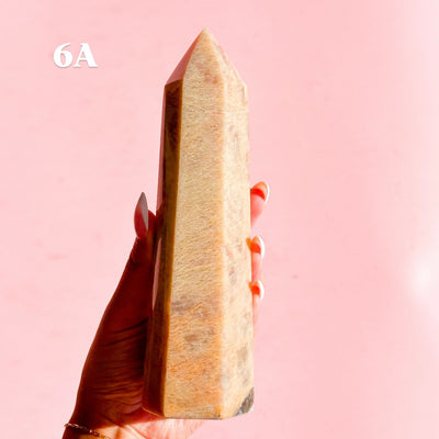 Peach Moonstone Tower (low flash)