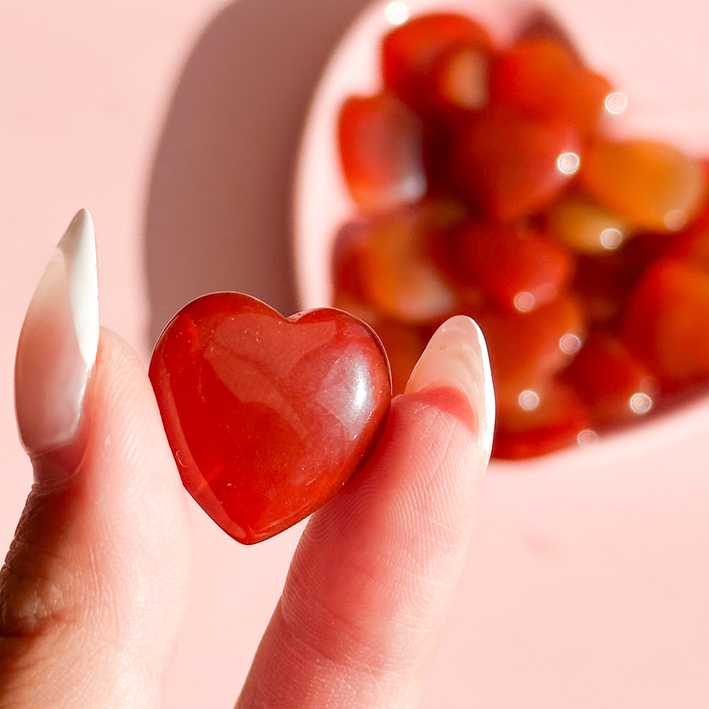 Carnelian Mini Heart