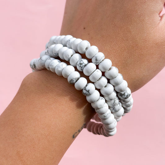 Howlite Rhondelle Bracelet