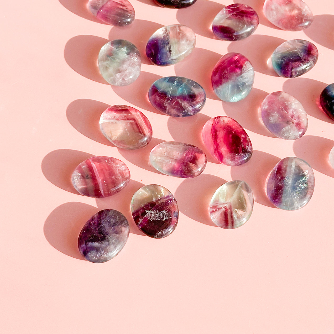 Fluorite Mini Flat Tumble