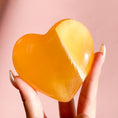 Load image into Gallery viewer, Honeycomb Calcite Medium Heart
