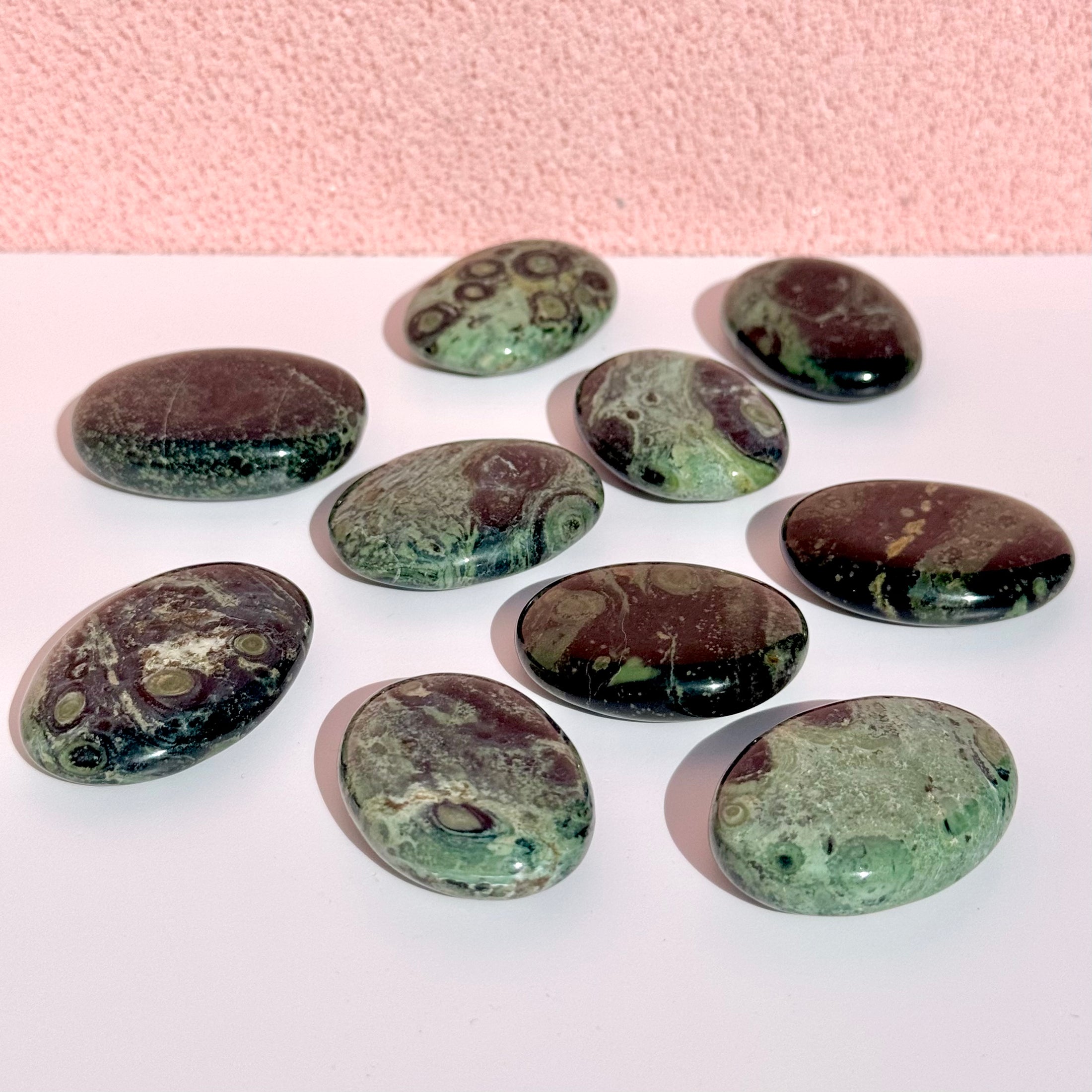 Kambaba Jasper Flat Stone