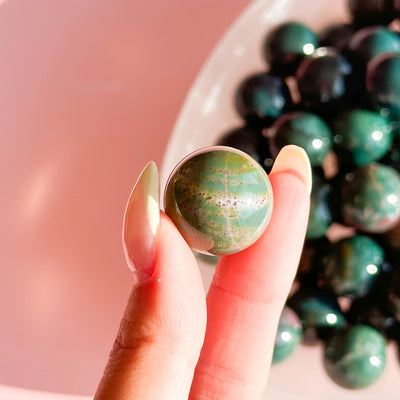 Bloodstone Mini Sphere