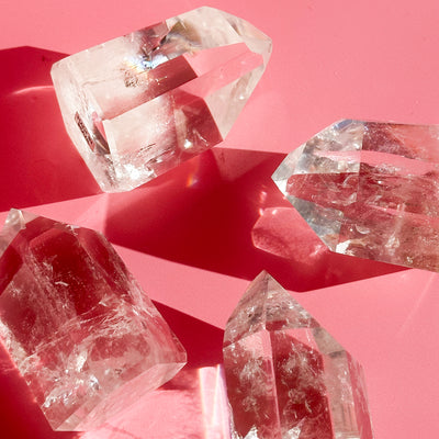 Clear Quartz Tower