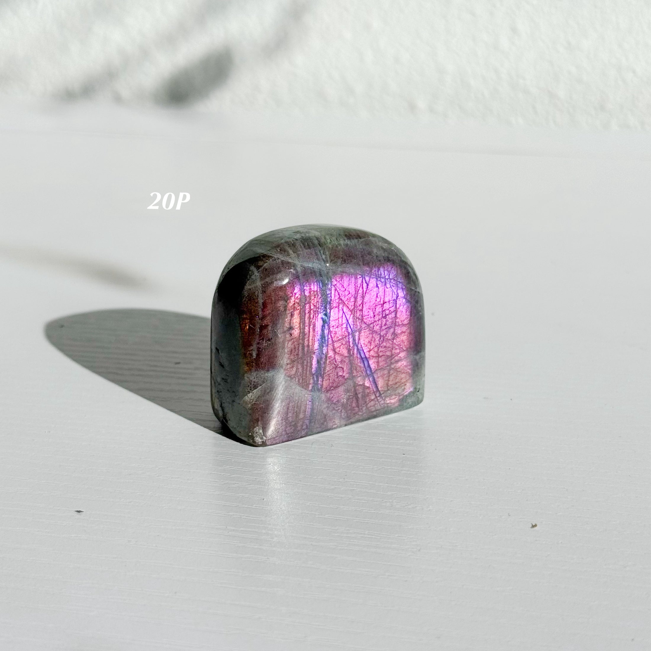 Labradorite Freeform - Purple Flash