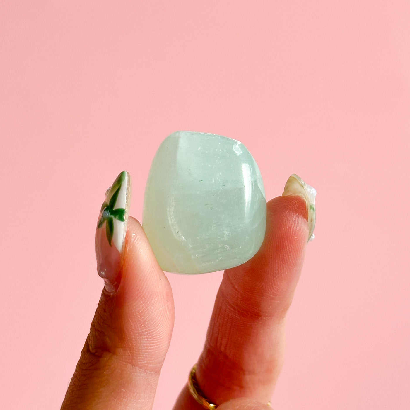 Pistachio Calcite Tumble
