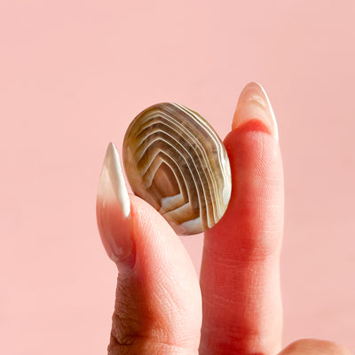 Botswana Agate Mini Flat Tumble