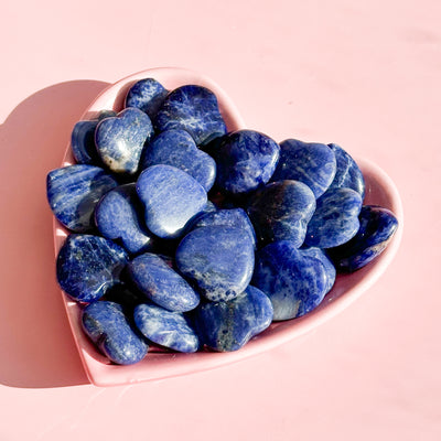 Sodalite Mini Heart