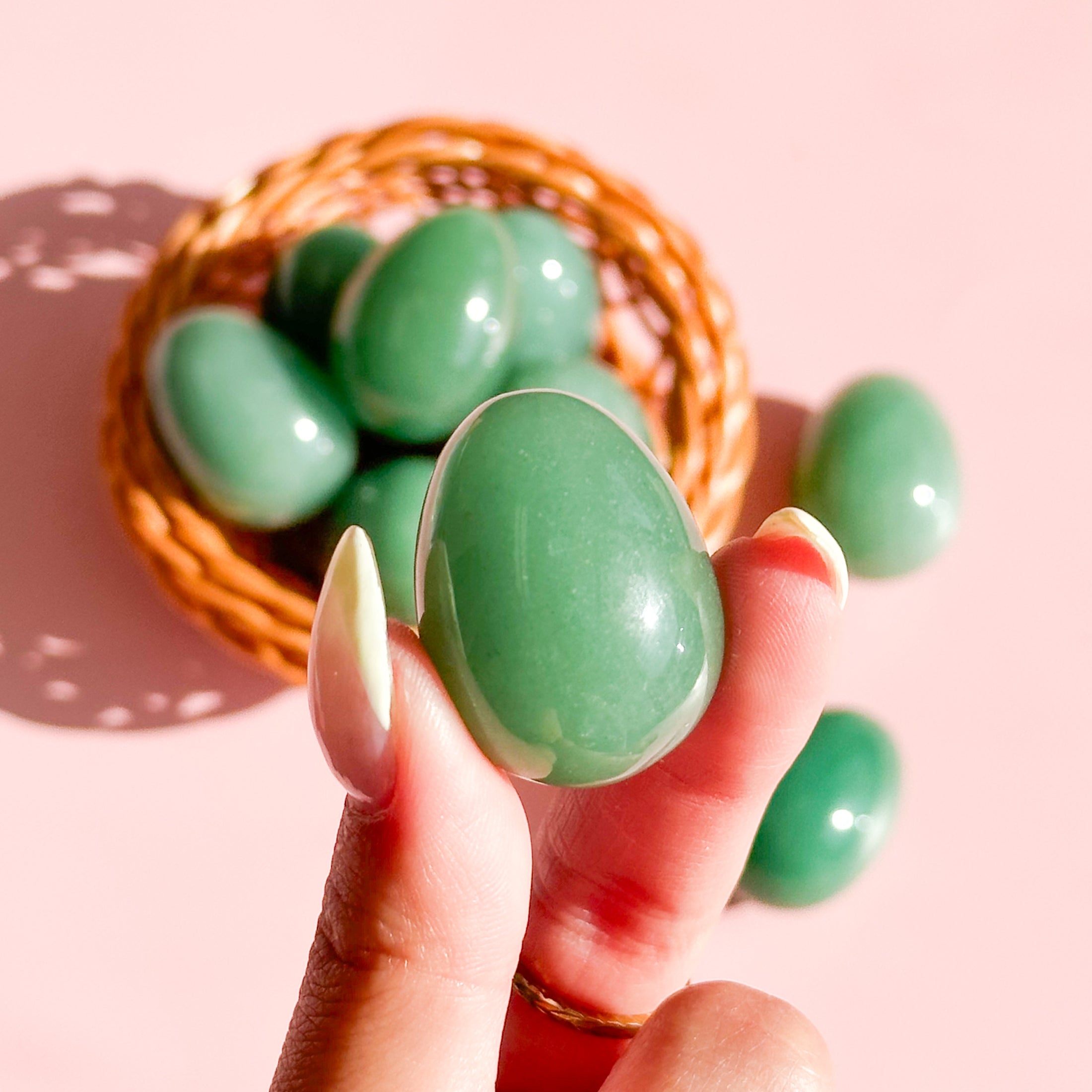 Green Aventurine Mini Egg