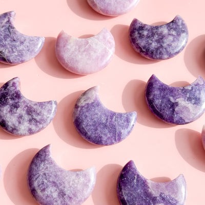 Lepidolite Moon