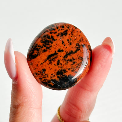 Mahogany Obsidian Mini Flat Stone