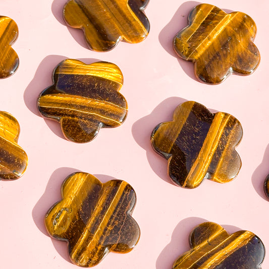 Tiger Eye Petal Stone